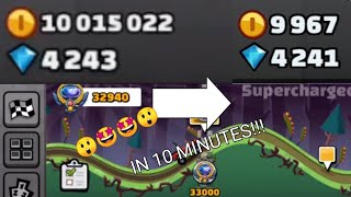 massive upgrade! - hcr2 | HILL CLIMB RACING 2 - 10 MILLION TO 0 COINS IN 25 MINUTES!