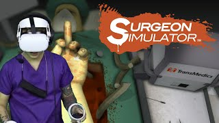 This video was supposed to get scrapped.. | Surgeon simulator #OculusQuest2 #VR