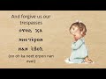 The Lord's prayer in Coptic language according to Koogi TV الصلاة الربانية قبطي