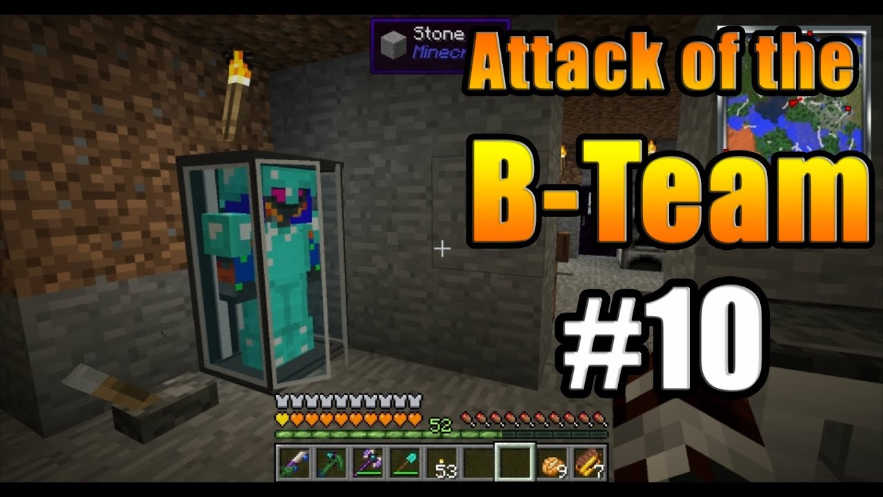 Minecraft| Attack Of The B-Team| E10 Cloning UltimateDrago! - YouTube