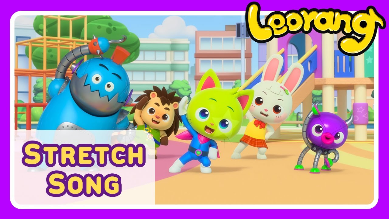 Stretch Song │ Kids Songs │ Fun Rhyming Songs │ Nursery Rhyme ...