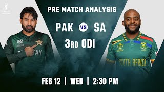 PAK vs SA 3rd ODI Match PREDICTION | Pakistan ODI Tri-Series 2025 | PAK vs SA Playing 11 | SA vs PAK