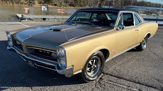 Test Drive 1966 Pontiac GTO V8 4 Speed $39,900 Maple Motors #2909