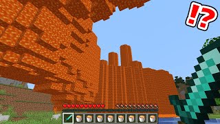 【マインクラフト😜】上からマグマが降ってくる世界でダイヤチャレンジバトル！【マイクラ実況】