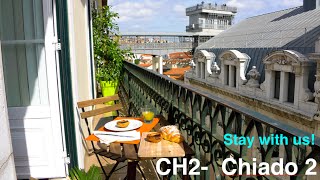 CH2- A brand new 3 Bedroom vacation apartment in Chiado, with splendid views