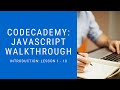 Codecademy: 