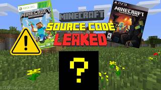 Minecraft Legacy Console Source Code Just Got LEAKED