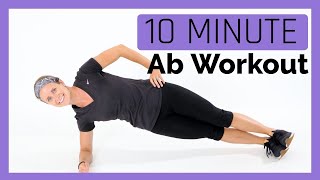 10 Minute Ab Workout- No Equipment!