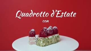 Loacker | Ricette a 4 mani | Quadrotto con Loacker Lampone-Yogurt