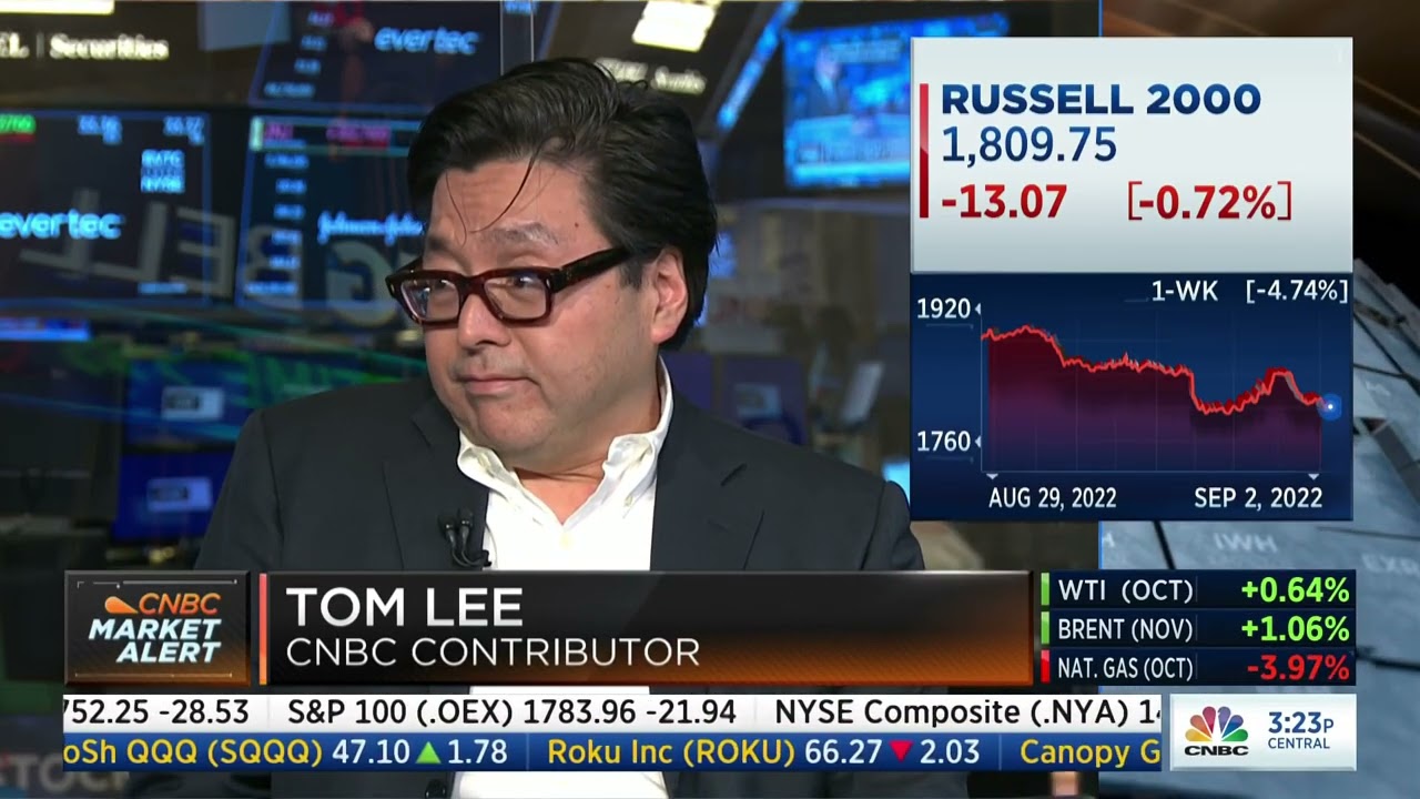 Tom Lee Shares His Thoughts On CNBC Overtime. - Win Big Sports