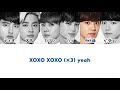 xoxo exo 엑소 【パート分け 日本語字幕 歌詞 和訳 カナルビ】