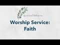 Dementia-friendly nondenominational church service: Faith