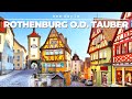 ONE DAY IN ROTHENBURG OB DER TAUBER (GERMANY) 🇩🇪 | 4K | Take a trip to a thousand years of history!