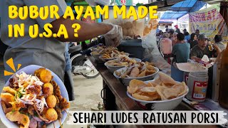 GOKIL !! BUBUR AYAM U.S.A || AWALNYA SEMPET PUTUS ASA KINI JADI BUBUR TERAME DIBOGOR