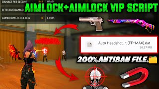 Free Fire Auto Headshot Config File🎯🌠 Macro Aimbot + No Recoil Regedit ‼️ Antiban VIP Script 👽