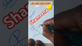 💛Shameena💛requested signature #shortsfeed #shortsvideo #shortvideo #shameena #love