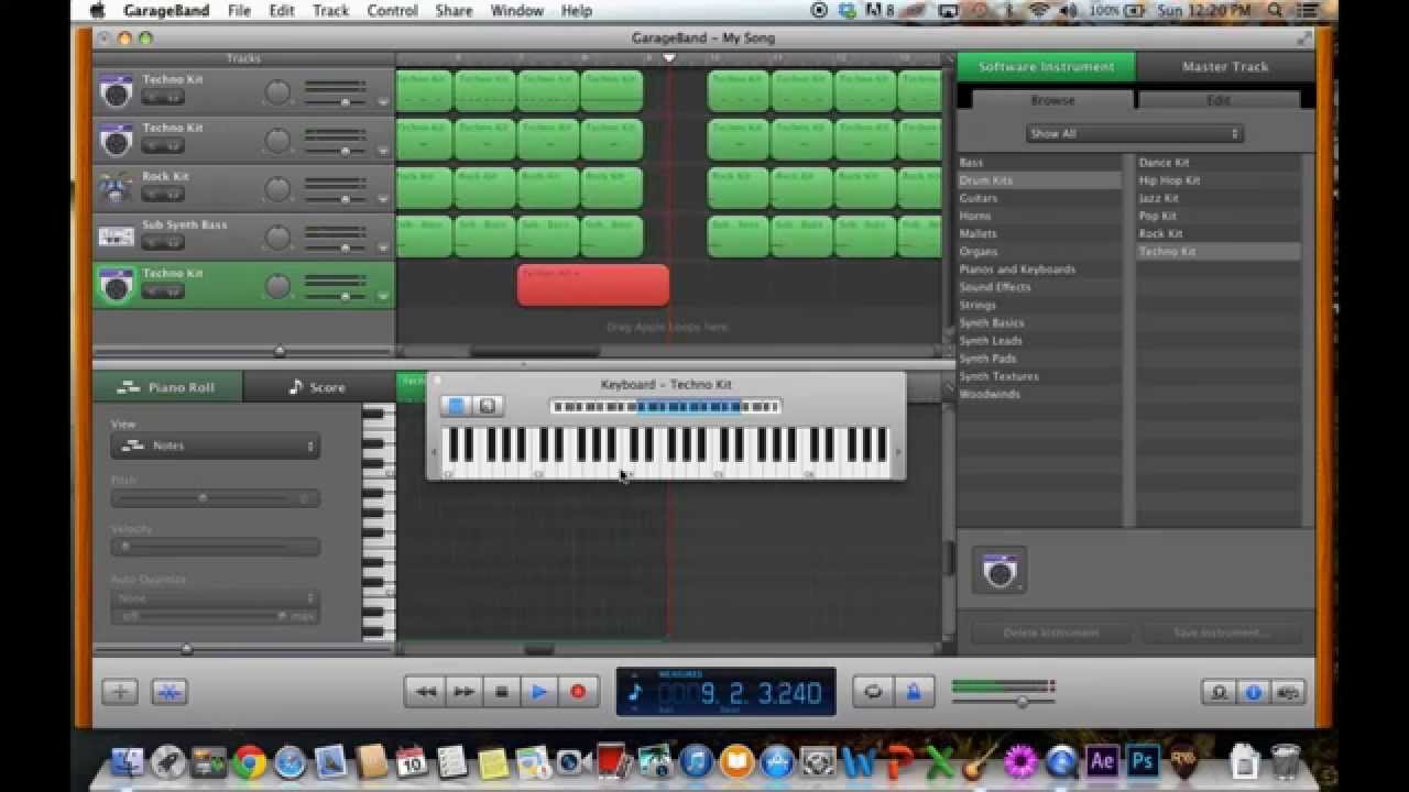 How To Make A GarageBand Beat - YouTube