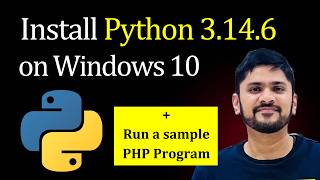 How to install Python 3.14.6 on Windows 10