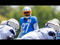 Mic’d Up: J.C. Jackson At Cowboys Joint Practice | LA Chargers