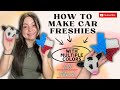 How to Make Car Freshies with Multiple Colors | Multiple Color Freshie Full Tutorial #freshies