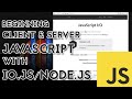 Beginning client and server JavaScript with io.js or Node.js