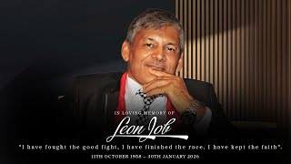 The funeral service of Leonal Leslie Job