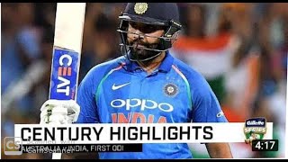 India vs Australia (1)T20 Rohit Sharma 102(25) Rohit 10(4)10(6)