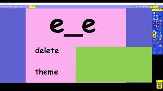 Phase 5 phonics - e_e 2