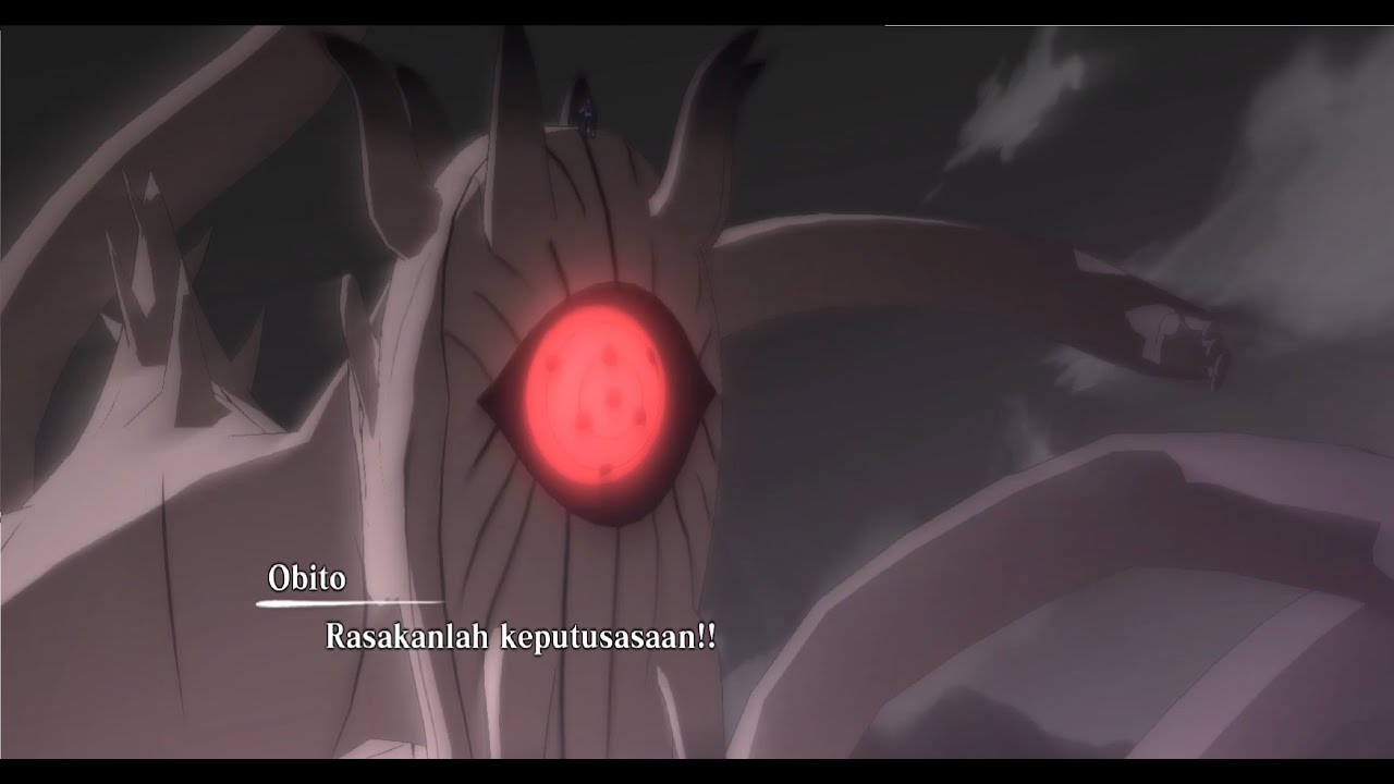 Obito Summoning The Ten Tails Youtube