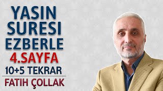 Yasin suresi 4.sayfa ezberle 10 tekrar Fatih Çollak