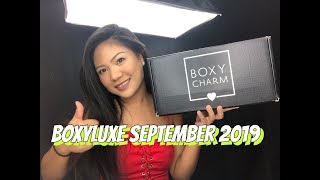 BOXYLUXE SEPTEMBER 2019 #boxycharm #boxyluxe @boxycharm