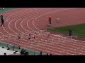 2017東部春季記録会　一般女子100mh　1組