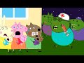 Zombie Apocalypse, Zombies Appear At The Maternity 🧟‍♀️| Peppa Pig Funny Animation