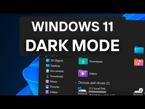 How to Enable Dark Mode on Windows 11 – Windows 11 Dark Theme #shorts