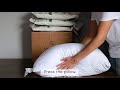 laura benasse microfiber stripped pillow