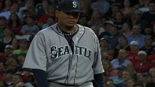 SEA@BOS: Felix fans eight over seven strong frames