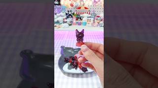 Kuromi 쿠로미 젤리에 사이다 넣고 얼리면?!!✨️ #sanrio #산리오 #making #asmr #kuromi #젤리 #코하쿠토asmr