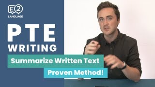 PTE Writing: Summarize Written Text | Learn the Proven Method!