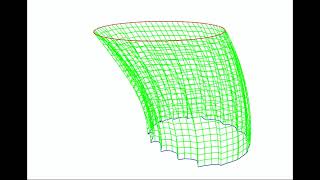 Fish cage simulation done by Code_Aster