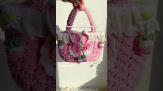 Choose your dream crochet bag! #crochet #pinkgirl #handmade #pink #diy #gift #valentinesday #ootd