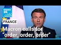 France police killing aftermath: Macron calls for 