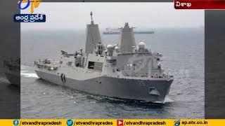 US Navy Ship Reaches | at Visakhapatnam | for a Four Day Port Visit