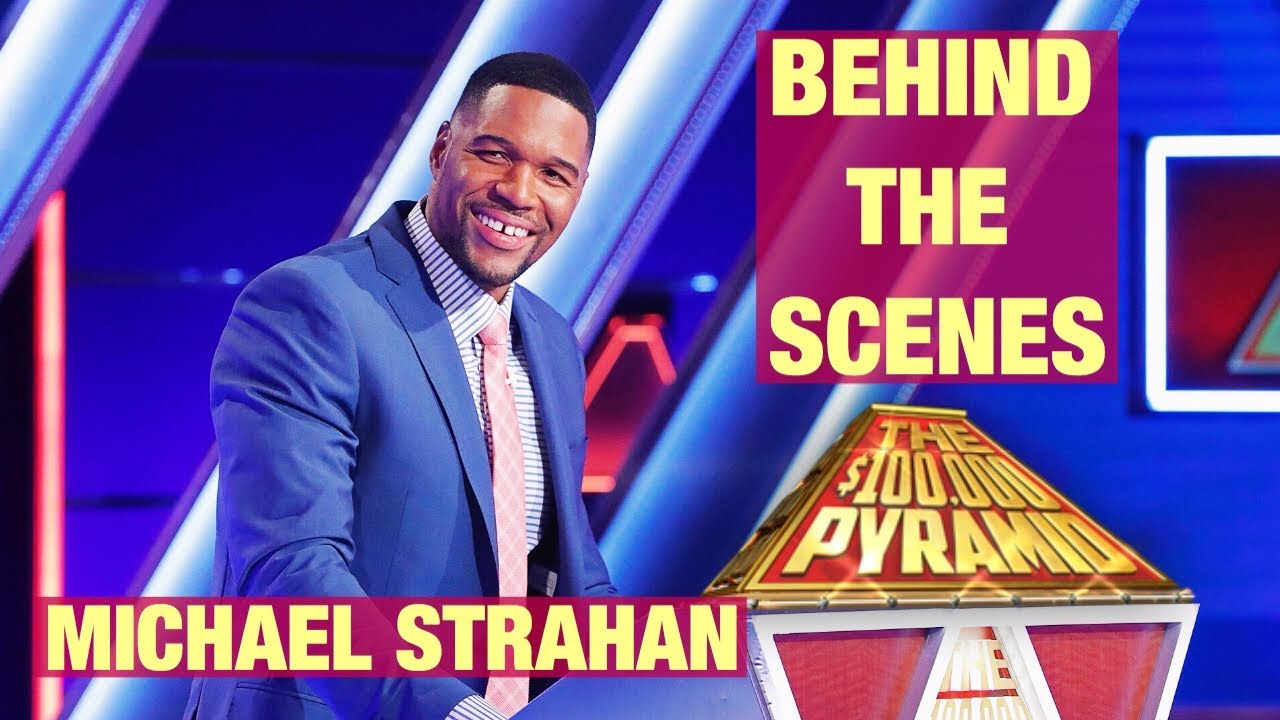 The $100,000 Pyramid - Behind The Scenes With Michael Strahan | ABC's ...