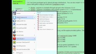Installing and Starting Python Document with IDLE (python GUI)