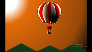 PowerPoint Art: Create an Animated 3D Hot Air Balloon.