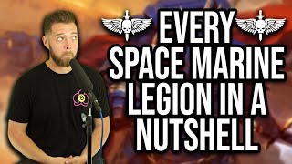 Every Single Warhammer Space Marine Legion in a Nutshell