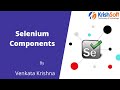 Selenium Beginner Tutorial 4 - Selenium Components