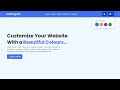 Create a Website in HTML CSS and JavaScript | Dark/Light Mode | Theme Colour Switchers