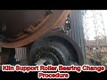 Rotary Kiln Support Roller Bearing Change Procedure