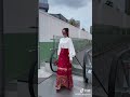 适合订婚的时候穿，红色搭配金色线条的马面裙 horse hanfu horse face skirt 汉服 马面裙 hanfu dress chinese clothes